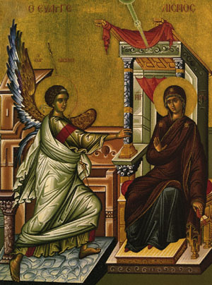 Icon of the Annunciation of the Theotokos