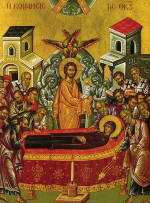 Icon of the Dormition of the Theotokos